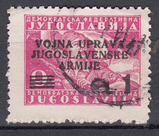 Litorale Sloveno (1947) - Usato - Ocu. Yugoslava: Litoral Esloveno