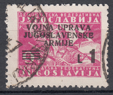 Litorale Sloveno (1947) - Usato - Joegoslavische Bez.: Slovenische Kusten