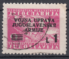 Litorale Sloveno (1947) - Usato - Joegoslavische Bez.: Slovenische Kusten