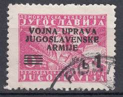 Litorale Sloveno (1947) - Usato - Ocu. Yugoslava: Litoral Esloveno