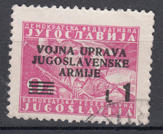 Litorale Sloveno (1947) - Usato - Ocu. Yugoslava: Litoral Esloveno