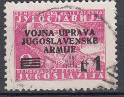 Litorale Sloveno (1947) - Usato - Joegoslavische Bez.: Slovenische Kusten