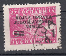 Litorale Sloveno (1947) - Usato - Ocu. Yugoslava: Litoral Esloveno