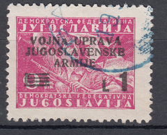 Litorale Sloveno (1947) - Usato - Ocu. Yugoslava: Litoral Esloveno