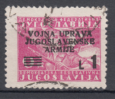 Litorale Sloveno (1947) - Usato - Ocu. Yugoslava: Litoral Esloveno