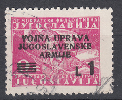 Litorale Sloveno (1947) - Usato - Jugoslawische Bes.: Slowenische Küste