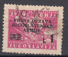 Litorale Sloveno (1947) - Usato - Jugoslawische Bes.: Slowenische Küste