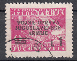 Litorale Sloveno (1947) - Usato - Jugoslawische Bes.: Slowenische Küste