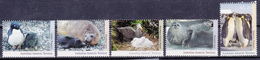 AAT 1992 Australia Antarctic Pets (Yv 90 To 94 ) MNH - Antarktischen Tierwelt