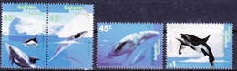 AAT 1995 Australia Antarctic Whales And Dolphins (Yv 102 To 105 ) MNH - Fauna Antártica