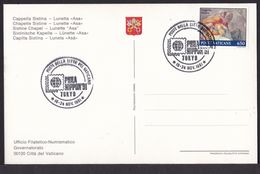 France Commemorative Postmark On Card, Philanippon 1991 (ft160) - Covers & Documents