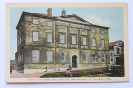 Historic Court House, Saint St. John, N.B. New Brunswick, Canada, 1944 - St. John