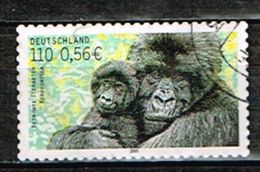 ALLEMAGNE / Oblitérés/Used / 2001 - Faune En Voie De Disparition / Gorilles - Oblitérés