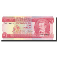 Billet, Barbados, 1 Dollar, Undated (1973), Undated, KM:29a, NEUF - Barbados (Barbuda)