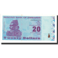 Billet, Zimbabwe, 20 Dollars, 2009, 2009, KM:95, NEUF - Zimbabwe