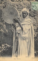 Négro - Nègre Musicien - Carte ND Phot. Postée De Bizerte (Tunisie) N° 101 A - Afrique