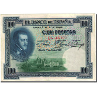Billet, Espagne, 100 Pesetas, 1925, 1925-07-01, KM:69c, TTB+ - 100 Pesetas