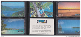 Fiji - 1992 First Issue Set (5) - FIJ-001/5 - Mint In Folder - Fidji