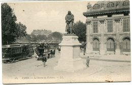 CPA - Carte Postale - France - Paris - La Statue De Voltaire (CPV1090) - Statues