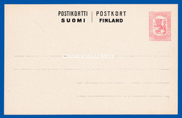 FINLAND 1918 LETTER CARD 20 PENNI ROSE HIGGINS & GAGE 43 UNUSED EXCELLENT CONDITION - Entiers Postaux