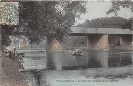95-VALMONDOIS- LE PONT DU CHEMIN DE FER - Valmondois