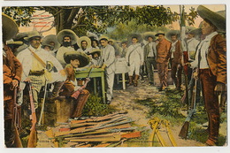 General Euphonio Zapata And Followers Revolucion En Cuernavaca Contra Presidente Huerta - Mexique