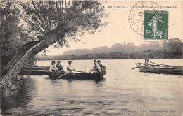 95-VALMONDOIS-  L'EMBOUCHURE DU SAUSSERON - Valmondois