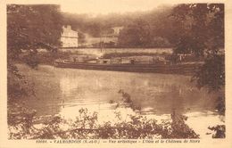 95-VALMONDOIS-  VUE ARTISTIQUE L'OISE ET LE CHATEAU DE STORS - Valmondois