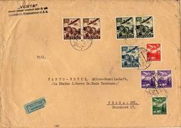 Slowakei / Slovakia, 1940, Mi Mi 48-53 Auf Brief, Flugpost/Air Mail [250318XXII] - Lettres & Documents