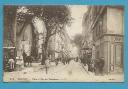 CPA 114 - Place Et Rue De L'Intendance TOULON 83 - Toulon