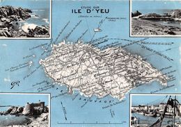 85-ILE-D'YEU- MULTIVUES - Ile D'Yeu