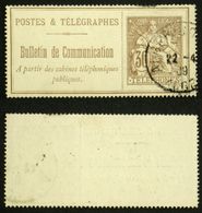 TELEPHONE N° 25 30c Brun TB Cote 13€ - Telegraph And Telephone