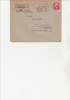 LETTRE AFFRANCHIE  TIMBRE ALLEMAGNE N° 490 -OBLITERATION FLAMME ILLUSTREE BOLLWERK -MULHOUSE 12-6-1942 - Andere & Zonder Classificatie