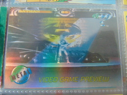 Cartes Promo Batman Forever Metal Video Game Preview No A-1 - Star Trek
