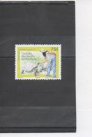 POLYNESIE Frse - Faunes - Tortues Du Jardin Botanique - Femme Caressant Une Tortue - Unused Stamps