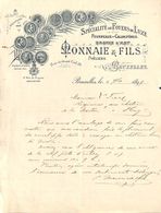 Monnaie & Fils, Poëliers, Spécialité Foyers De Luxe (illustrée 1899) - 1800 – 1899