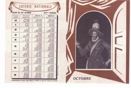 Petit Dépliant Du Tirage De La Loterie Nationale D ' Octobre 1950 - Sin Clasificación