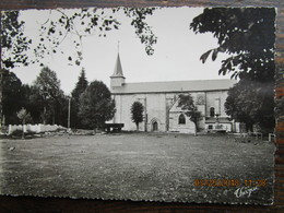 CP 23 Creuse SAINT HILAIRE LE CHATEAU  Vers Pontarion  - L'église Et Le Monument Aux Morts 1950 - Pontarion