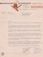 1954: Lettre De La ## MUTUALITÉ IMMOBILIÈRE, Rue De La Loi, 23-27, BR. ##  à ## Mr. Joseph BOUVRY, Rue Beaulieusart, ... - Banca & Assicurazione