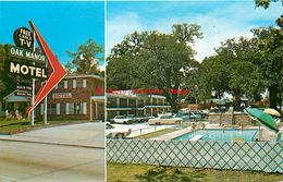 278375-Mississippi, Biloxi, Oak Manor Motel, Swimming Pool, Leonard Yelinek By Koppel No 84642 - Andere & Zonder Classificatie