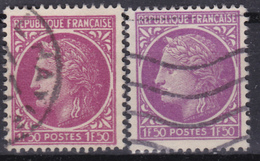 FRANCE 1945 Cérès De Mazelin (YT 679 ; Mi 683 ) Used Very Nice - 1945-47 Cérès De Mazelin