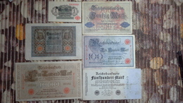 Lot Geldscheine Deutsches Reich - Colecciones