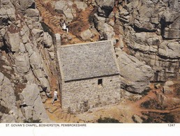 Postcard St Govan's Chapel Bosherton Pembrokeshire My Ref  B22464 - Pembrokeshire