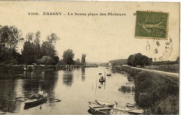 Dépt 95 - ÉRAGNY - La Bonne Place Des Pêcheurs - Eragny