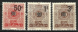 MAROC PORTO--OVERPRINT--1944--UNUSED--MNH---SIGNED - Portomarken