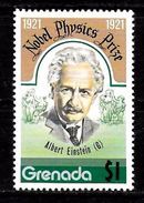 Delcampe - GRENADE    N°  775 * *   Prix Nobel Physique Einstein - Physique