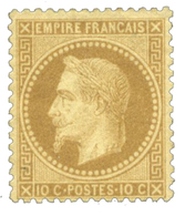 92 N°28B* 10 C. Bistre (II). Charnière Légère - Altri & Non Classificati