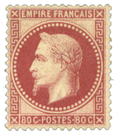 104 N°32* B/TB 80 C. Rose. Bon Centrage. Légères Adhérences, Signé Brun - Altri & Non Classificati