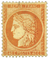 113 N°38* 40 C. Orange - Other & Unclassified