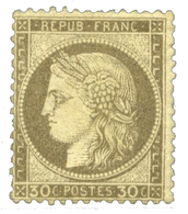 174 N°56* 30 C. Brun. - Other & Unclassified